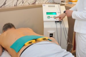 Elektrotherapie im Rahmen der physikalischen Therapie